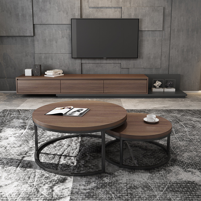 Living Room Tea Table TV Combination Cabinet
