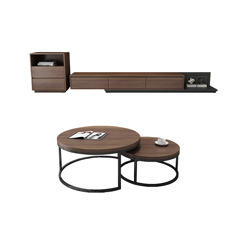 Living Room Tea Table TV Combination Cabinet