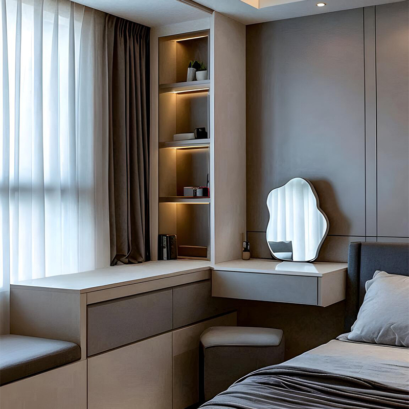 Bay Window Cabinet
