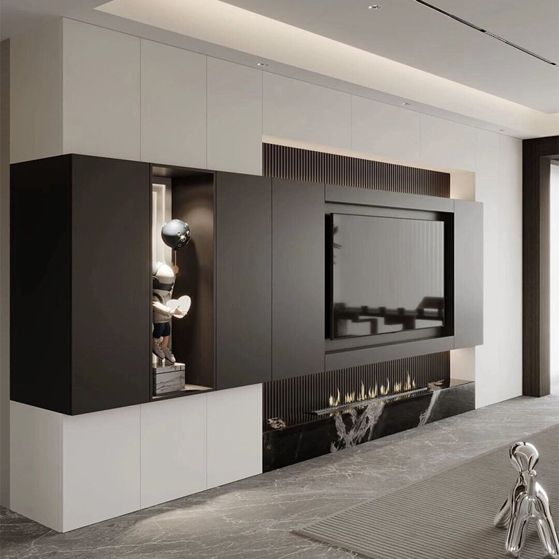 Customizable TV Cabinet Background Wall