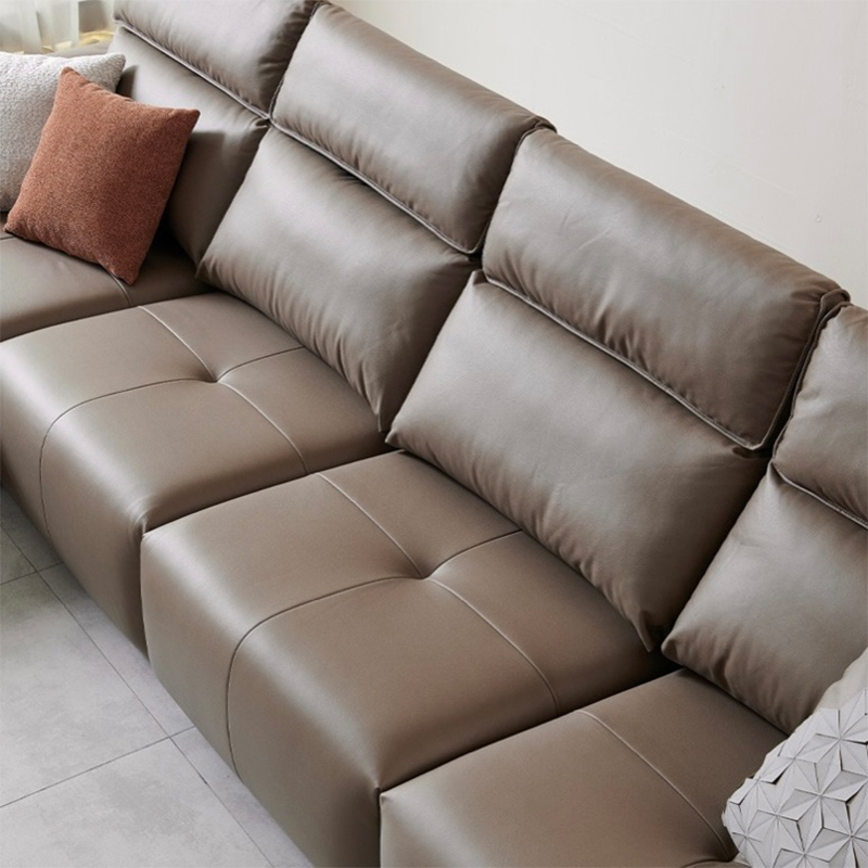 How can the angle of a sofa backrest be designed to conform to ergonomics and alleviate fatigue from prolonged sitting?