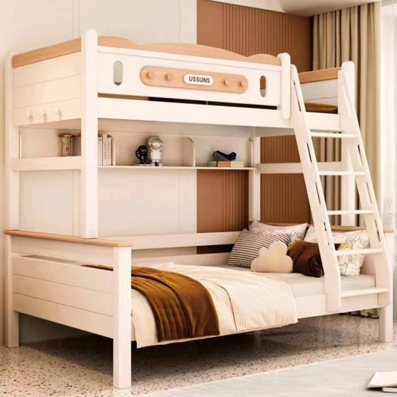 How should customizable bunk beds be designed precisely for children of different ages?